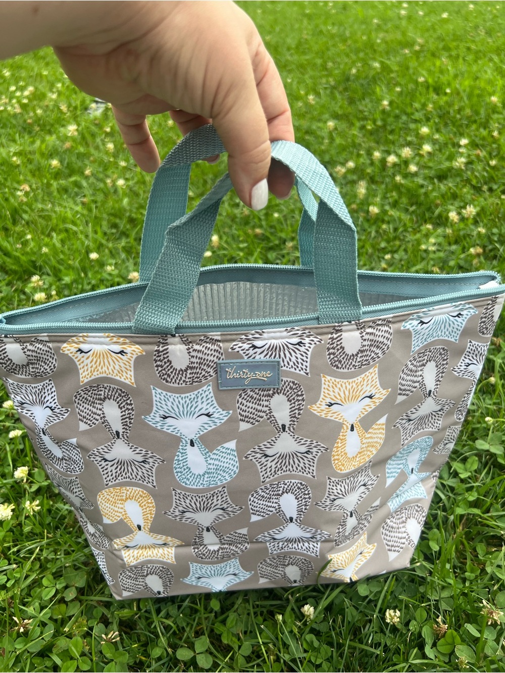 thirty-one Thermal Tote with Fox Pattern